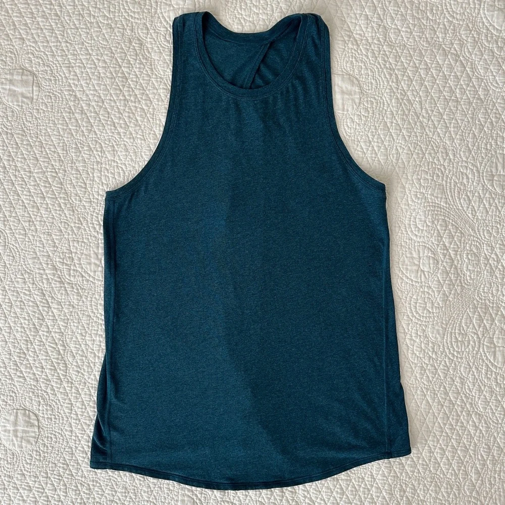 Lululemon All Tied Up Sleeveless Tank Top Alberta Lake Teal